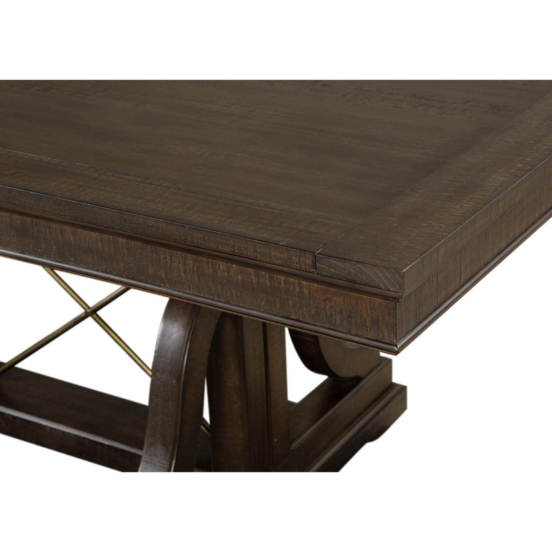 Magnussen Westley Falls D4399-25 Trestle Dining Table IMAGE 10