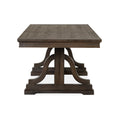  Magnussen Westley Falls D4399-25 Trestle Dining Table IMAGE 5