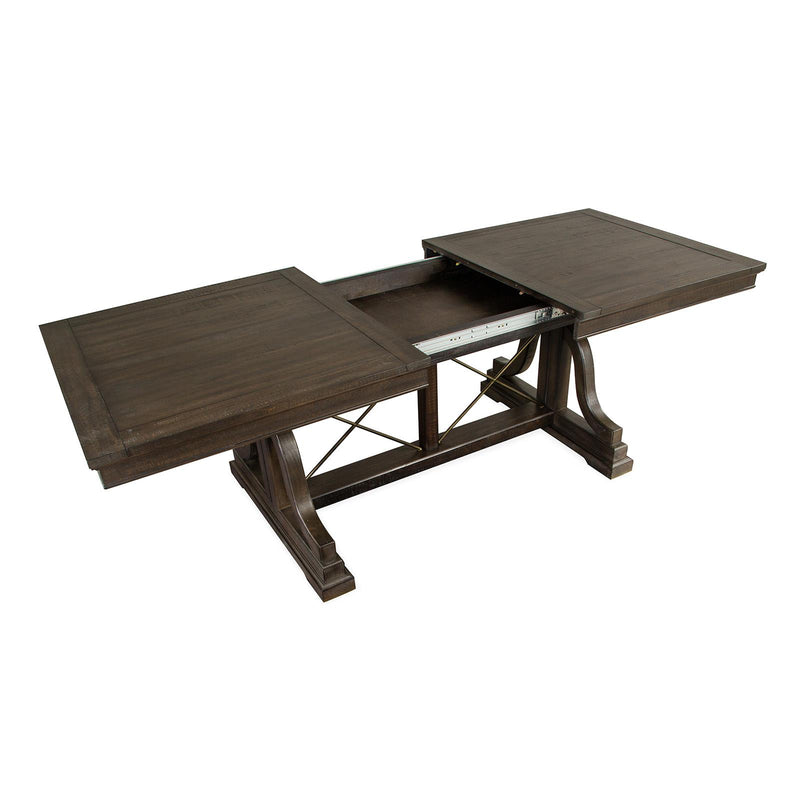 Magnussen Westley Falls D4399-25 Trestle Dining Table IMAGE 7