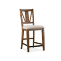  Magnussen Bay Creek D4398-82 Counter Chair with Upholstered Seat IMAGE 1