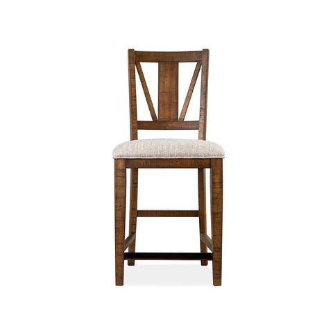  Magnussen Bay Creek D4398-82 Counter Chair with Upholstered Seat IMAGE 2