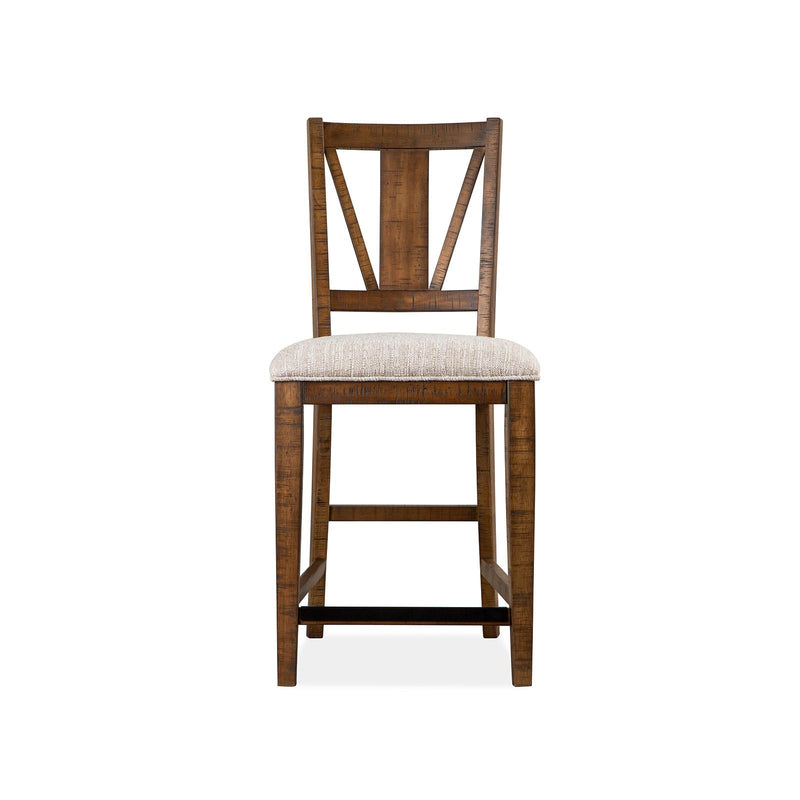 Magnussen Bay Creek D4398-82 Counter Chair with Upholstered Seat IMAGE 2