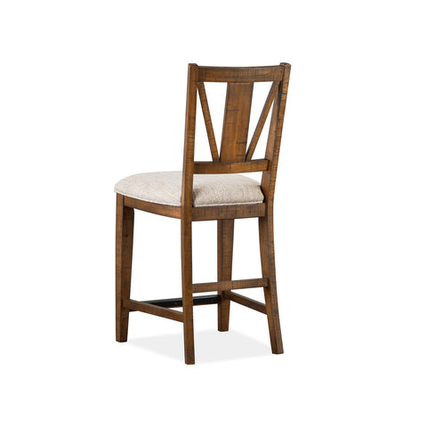  Magnussen Bay Creek D4398-82 Counter Chair with Upholstered Seat IMAGE 4