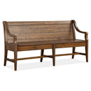 Magnussen Bay Creek D4398-79 Bench with Back IMAGE 1