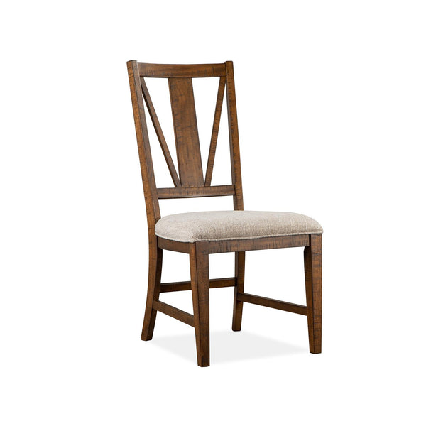 Magnussen Bay Creek D4398-62 Dining Side Chair with Upholstered Seat IMAGE 1