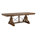  Magnussen Bay Creek D4398-25 Trestle Dining Table IMAGE 2