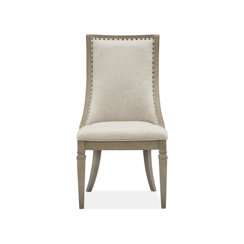 Magnussen Lancaster D4352-73 Dining Arm Chair with Upholstered Seat & Back IMAGE 2