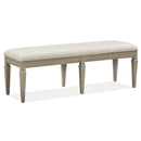Magnussen Lancaster D4352-68 Bench with Upholstered Seat IMAGE 1