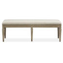 Magnussen Lancaster D4352-68 Bench with Upholstered Seat IMAGE 2