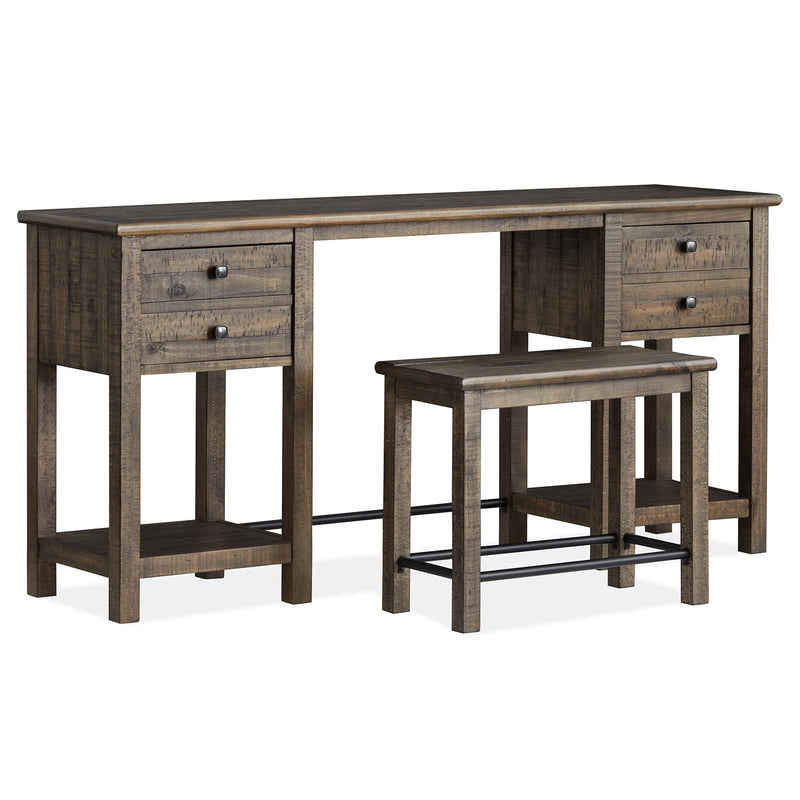 Magnussen Smithton T5537-73 Rectangular Sofa Table with 1 Stool IMAGE 3