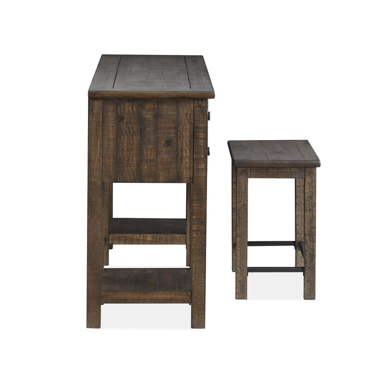 Magnussen Smithton T5537-73 Rectangular Sofa Table with 1 Stool IMAGE 6