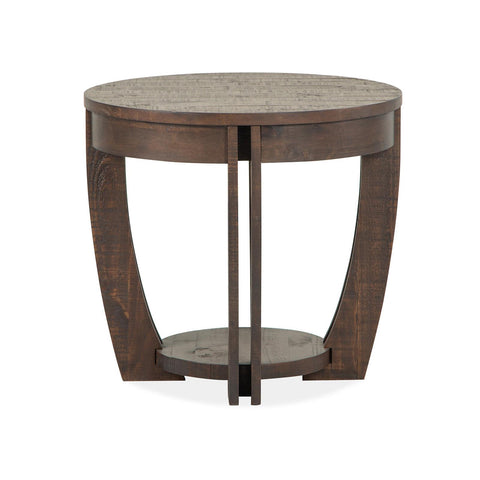  Magnussen Lyndale T5391-05 Round End Table IMAGE 2