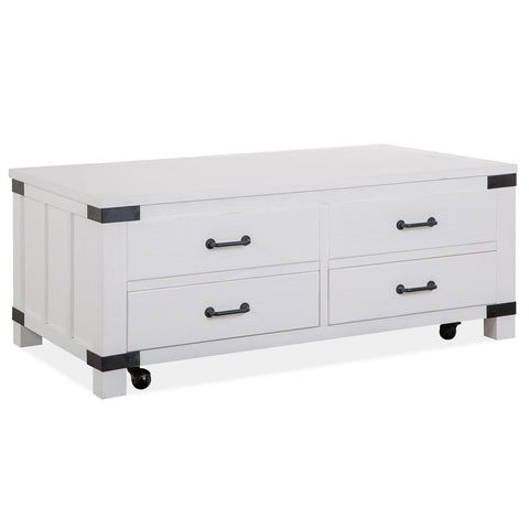  Magnussen Harper Springs T5321-50 Lift Top Storage Cocktail Table with Casters IMAGE 1