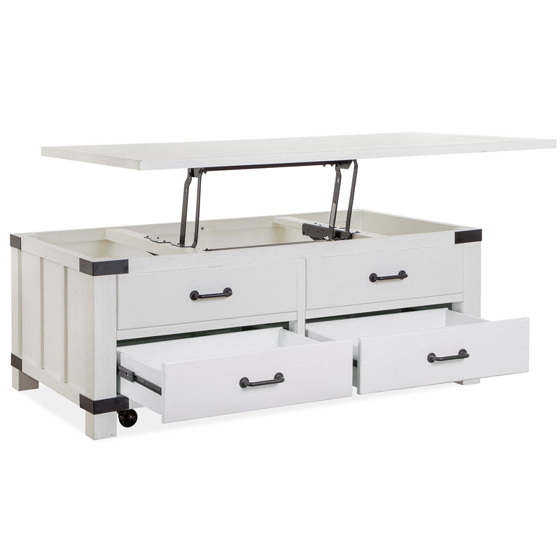 Magnussen Harper Springs T5321-50 Lift Top Storage Cocktail Table with Casters IMAGE 4