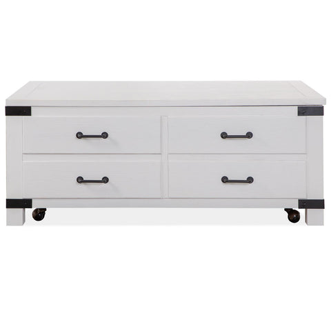  Magnussen Harper Springs T5321-50 Lift Top Storage Cocktail Table with Casters IMAGE 5