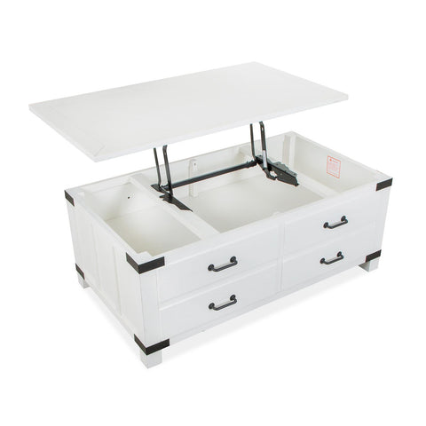 Magnussen Harper Springs T5321-50 Lift Top Storage Cocktail Table with Casters IMAGE 8