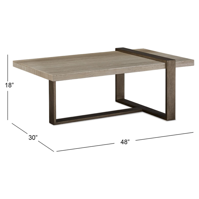 Magnussen Wiltshire T4701-43 Rectangular Cocktail Table IMAGE 2