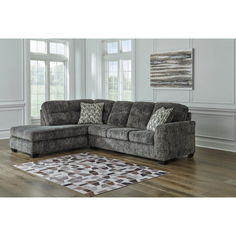  Signature Design by Ashley Lonoke 50504S1 2 pc Sectional with Chaise IMAGE 2