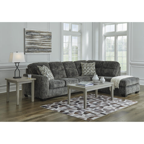  Signature Design by Ashley Lonoke 50504S2 2 pc Sectional with Chaise IMAGE 3