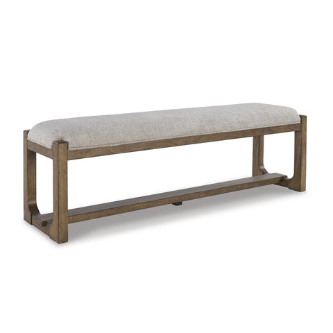  Signature Design by Ashley Cabalynn D974-00 Large Upholstered Dining Room Bench IMAGE 1