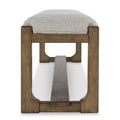  Signature Design by Ashley Cabalynn D974-00 Large Upholstered Dining Room Bench IMAGE 3