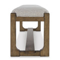  Signature Design by Ashley Cabalynn D974-00 Large Upholstered Dining Room Bench IMAGE 3