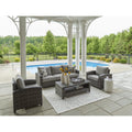  Signature Design by Ashley Oasis Court P335-081 Sofa/Chairs/Table Set IMAGE 5