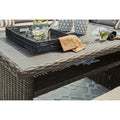  Signature Design by Ashley Brook Ranch P465-625 Rectangular Multi-Use Table IMAGE 5