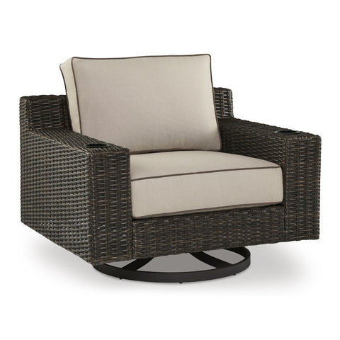  Signature Design by Ashley Coastline Bay P784-821 Swivel Lounge with Cushion IMAGE 1