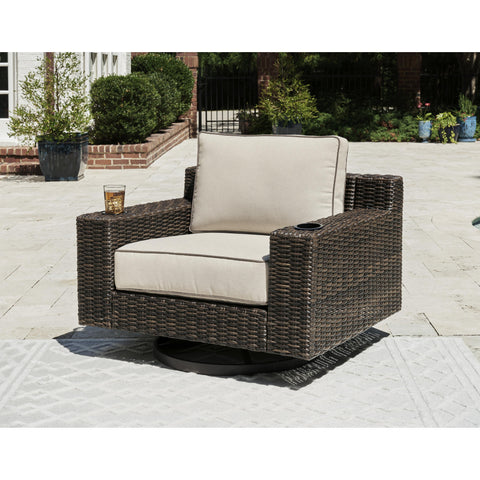 Signature Design by Ashley Coastline Bay P784-821 Swivel Lounge with Cushion IMAGE 5