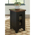  Signature Design by Ashley Valebeck T468T1 Coffee Table and 2 Chairside End Tables IMAGE 3