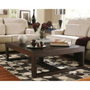  Signature Design by Ashley Watson T481T1 Coffee Table and 2 End Tables with Console IMAGE 2