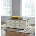  Signature Design by Ashley Bolanburg T637T2 Coffee Table and 2 Chairside End Tables IMAGE 2