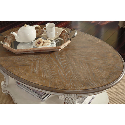  Signature Design by Ashley Realyn T743T2 Coffee Table and 2 End Tables IMAGE 4
