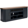  Signature Design by Ashley Landocken W402-68 XL TV Stand with Fireplace Option IMAGE 1