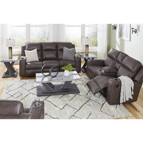  Signature Design by Ashley Lavenhorne 6330689C Reclining Sofa with Drop Down Table IMAGE 11