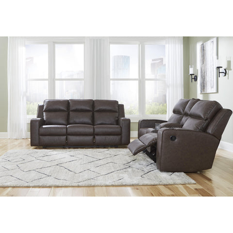  Signature Design by Ashley Lavenhorne 6330689C Reclining Sofa with Drop Down Table IMAGE 14