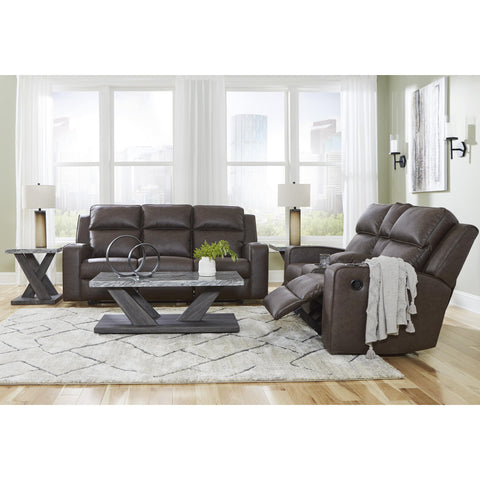  Signature Design by Ashley Lavenhorne 6330689C Reclining Sofa with Drop Down Table IMAGE 15