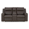  Signature Design by Ashley Lavenhorne 6330694C Double Reclining Loveseat with Console IMAGE 3