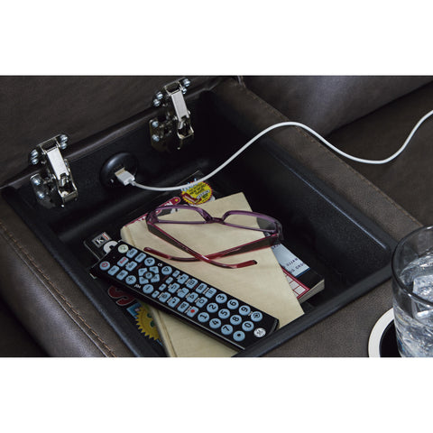  Signature Design by Ashley Lavenhorne 6330694C Double Reclining Loveseat with Console IMAGE 7