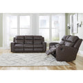  Signature Design by Ashley Lavenhorne 6330694C Double Reclining Loveseat with Console IMAGE 8