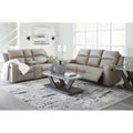  Signature Design by Ashley Lavenhorne 6330789C Reclining Sofa with Drop Down Table IMAGE 10