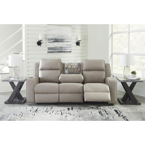  Signature Design by Ashley Lavenhorne 6330789C Reclining Sofa with Drop Down Table IMAGE 6