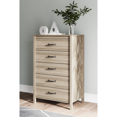  Signature Design by Ashley Battelle EB3929-245 Five Drawer Chest IMAGE 6