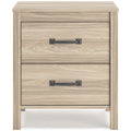 Signature Design by Ashley Battelle EB3929-292 Two Drawer Night Stand IMAGE 3