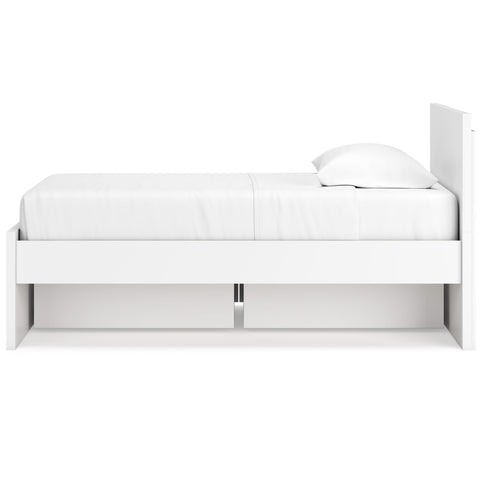  Signature Design by Ashley Onita EB9630B10 Twin Panel Platform Bed with 1 Side Storage IMAGE 5
