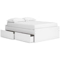  Signature Design by Ashley Onita EB9630B13 Full Platform Bed with 2 Side Storage IMAGE 2