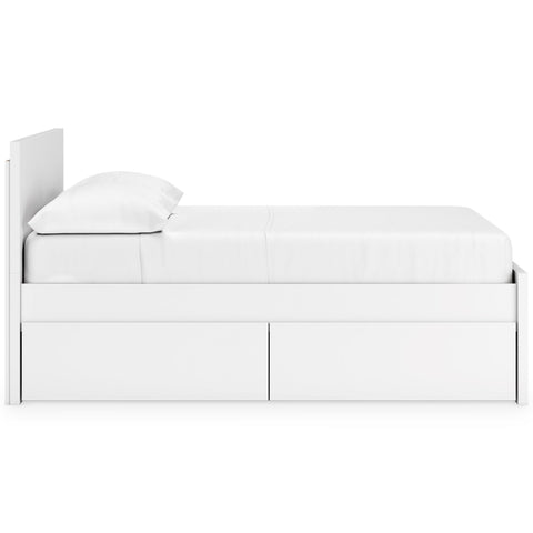  Signature Design by Ashley Onita EB9630B15 Full Panel Platform Bed with 2 Side Storage IMAGE 4