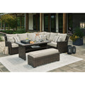  Signature Design by Ashley Brook Ranch P465-822 Sofa Sectional/Bench with Cushion IMAGE 11
