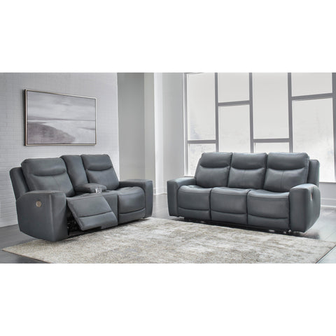  Signature Design by Ashley Mindanao U5950415C Power Reclining Sofa with Adjustable Headrest IMAGE 10
